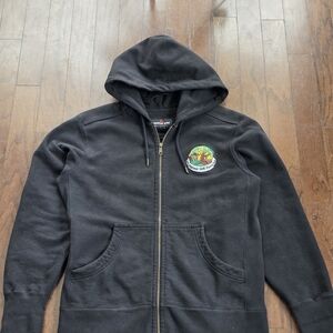 American Giant Black Hoodie Jacket
